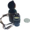 Canon 100/2 Canon LTM black lens with Canon leather case & Canon Hood and caps Ex++ / Free Shipping