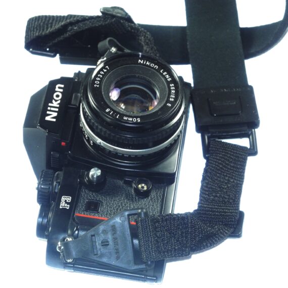 Nikon F3 black camera with Nikon 50/1,8 Nikon lens Ex++