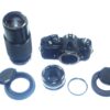 Nikon FM black 35mm mechanical camera with Nikon 50mm lens and Vivitar 80–200mmzoom lens Ex++