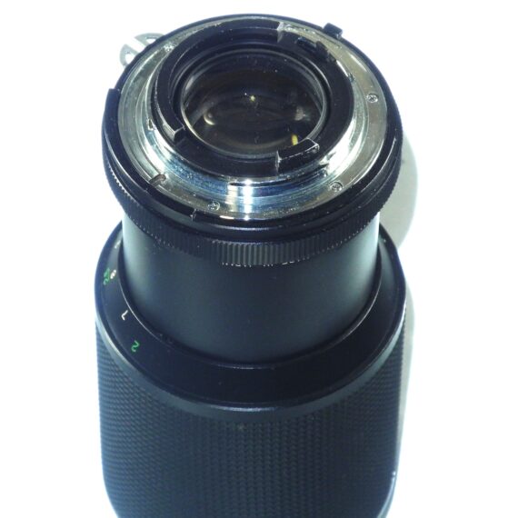 Nikon FM black 35mm mechanical camera with Nikon 50mm lens and Vivitar 80–200mmzoom lens Ex++