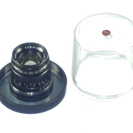 Leica 50/2 Summicron-M black "Wetzlar" Ex++/M- / Free shipping