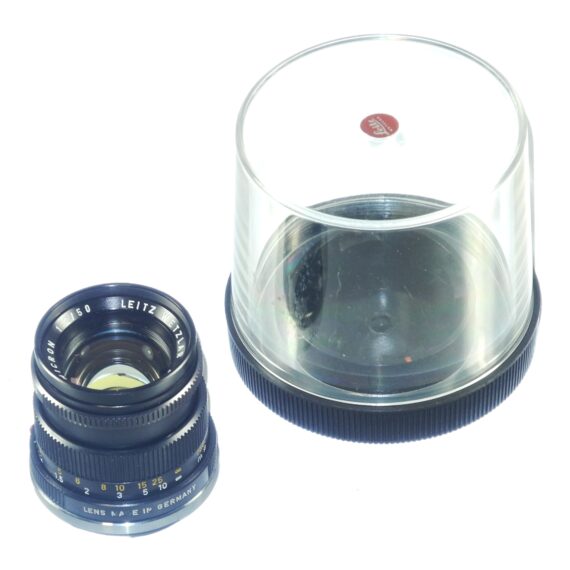 Leica 50/2 Summicron-M black "Wetzlar" Ex++/M- / Free shipping