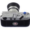 Leica M4 silver chrome camera with Leica 50/1,4 Summilux chrome "Wetzlar" lens sold with hood,caps, cases Mint/- set