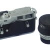 Leica M4 silver chrome camera with Leica 50/1,4 Summilux chrome "Wetzlar" lens sold with hood,caps, cases Mint/- set