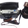 Leica M4 silver chrome camera with Leica 50/1,4 Summilux chrome "Wetzlar" lens sold with hood,caps, cases Mint/- set