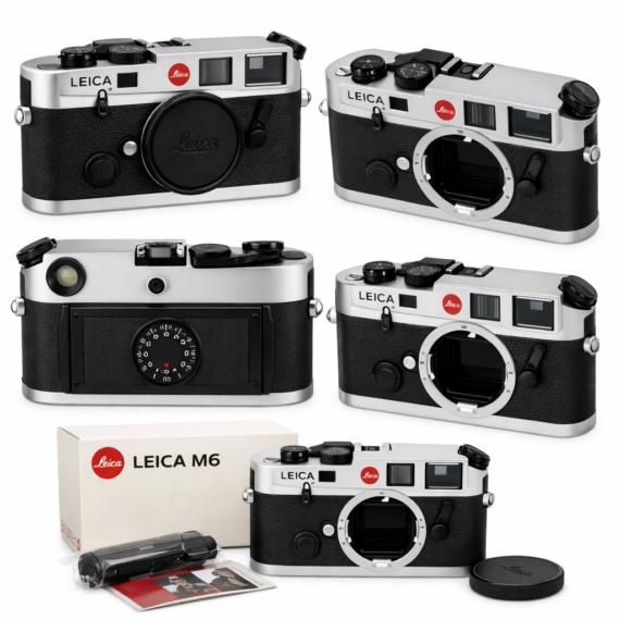 Leica M6 Classic Chrome “Panda” Version NEW / Unused Camera / Rare !