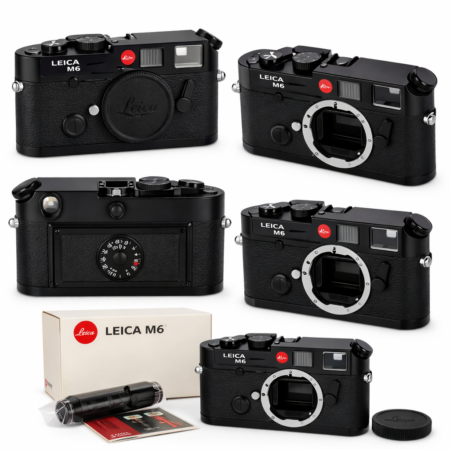 Leica M6 Black Classic NEW / Unused Cat. 10404 Complete Set – Free Shipping