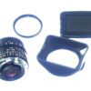 Leica Summicron-M 28mm f/2 ASPH. Lens Cat # 11604 (Made in Germany) Sold with: hood, caps, UV filter , leather lens case Mint-