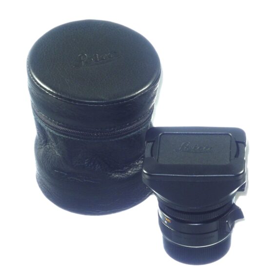 Leica Summicron-M 28mm f/2 ASPH. Lens Cat # 11604 (Made in Germany) Sold with: hood, caps, UV filter , leather lens case Mint-
