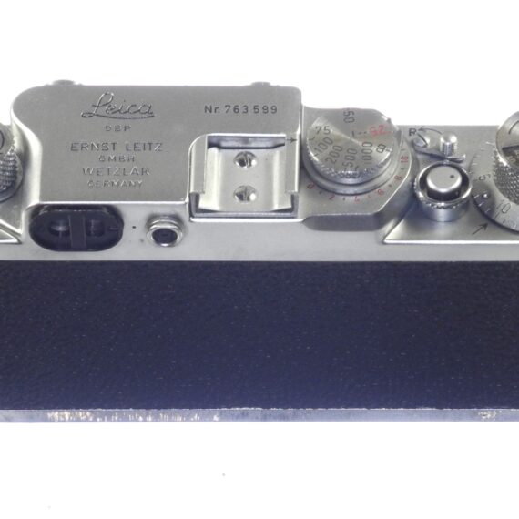 Leica IIF chrome Camera (Circa 1955) Ex++