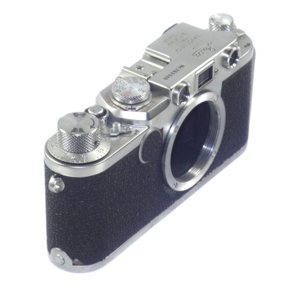 Leica IIF chrome Camera (Circa 1955) Ex++