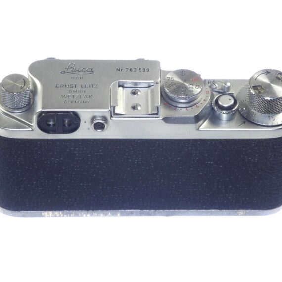 Leica IIF chrome Camera (Circa 1955) Ex++