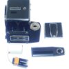 Hasselblad 500EL/M Chrome Camera W/original box, strap, cap, cable, manual- latest battery Mint- / Free Shipping