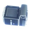 Hasselblad 500EL/M Chrome Camera W/original box, strap, cap, cable, manual- latest battery Mint- / Free Shipping