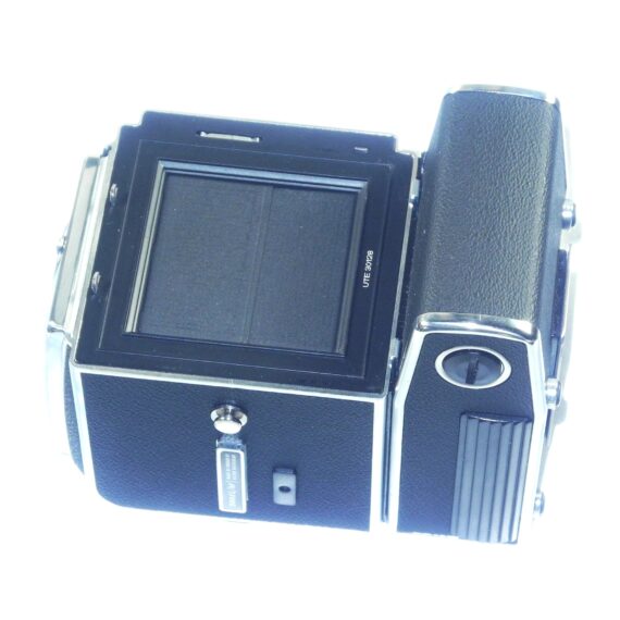 Hasselblad 500EL/M Chrome Camera W/original box, strap, cap, cable, manual- latest battery Mint- / Free Shipping