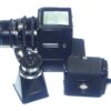 Hasselblad 500EL/M Black Camera with A12 magazine, Mag hood & 150mm black lens Ex++
