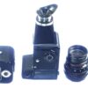 Hasselblad 500EL/M Black Camera with A12 magazine, Mag hood & 150mm black lens Ex++