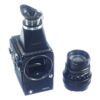 Hasselblad 500EL/M Black Camera with A12 magazine, Mag hood & 150mm black lens Ex++