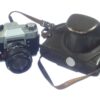 Leicaflex SL chrome camera with 50/2 Summicron-R lens, hood & case Mint- / Free Shipping