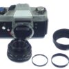 Leicaflex SL chrome camera with 50/2 Summicron-R lens, hood & case Mint- / Free Shipping