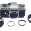 Leicaflex SL chrome camera with 50/2 Summicron-R lens, hood & case Mint- / Free Shipping
