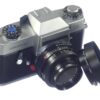 Leicaflex SL chrome camera with 50/2 Summicron-R lens, hood & case Mint- / Free Shipping
