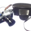 Leicaflex SL chrome camera with 50/2 Summicron-R lens, hood & case Mint- / Free Shipping