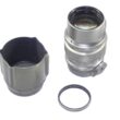 Leica 9cm f2 Summicron Silver chrome finish "SOOZI" Midland Canada with Leica original hood & filter, lens case RARE lens Ex+/ Free Shipping