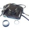 Leica M3 double stroke camera with Leica 50/2 Rigid Summicron ,with Leica case, cap, metal hood, filter (circa 1957) Just overhauled Ex+/++ Free Shipping