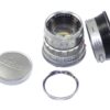 Leica M3 double stroke camera with Leica 50/2 Rigid Summicron ,with Leica case, cap, metal hood, filter (circa 1957) Just overhauled Ex+/++ Free Shipping