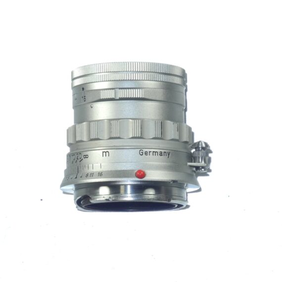 Leica M3 double stroke camera with Leica 50/2 Rigid Summicron ,with Leica case, cap, metal hood, filter (circa 1957) Just overhauled Ex+/++ Free Shipping