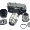 Leica M3 Single Stroke (1953, 3rd Type) + Summicron 50mm f/2 Rigid (1963) + Elmar 135mm f/4 (1961) and accessories / Fully CLA’d / EX++ / Free shipping