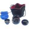 VOIGTLANDER 15MM F4.5,Super Wide-Heliar Black Aspherical lens with caps and SM to M adapt & 15mm finder Mint-