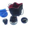VOIGTLANDER 15MM F4.5,Super Wide-Heliar Black Aspherical lens with caps and SM to M adapt & 15mm finder Mint-
