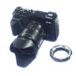 FUJIFILM X-E1, BLACK  16.3 MP Camera Sold with FUJINON XF 18-55MM F2.8-4 R LM OIOS, BLACK (WITH ORIGINAL Boxes) Grip & X to M adapt. M- / Free shipping