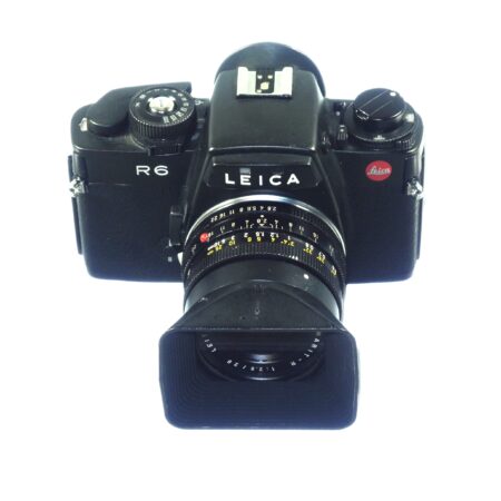 Leica R6 black camera Sold with Leica 28/2,8 Elmarit-R Ex++ set / Free Shipping