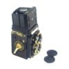 Rollei Aurum TLR Limited Edition Like New camera set with complete presentation Original Box, Wooden Case, Special Strap, Camera Cap, Manuals, Warranty Cards / Free Shipping
