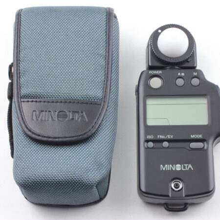 Minolta Auto Meter IVF - Digital Incident and Flash Light Meter with case Mint-
