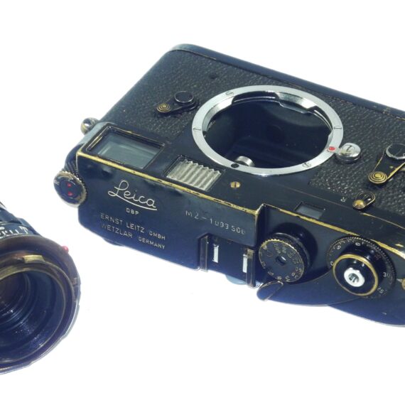 Leica M2 Original Black Paint & Leica 50/2 Summicron black paint lens / Nice set- rare - combo / Call for price