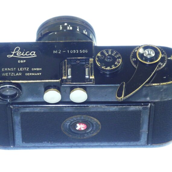 Leica M2 Original Black Paint & Leica 50/2 Summicron black paint lens / Nice set- rare - combo / Call for price
