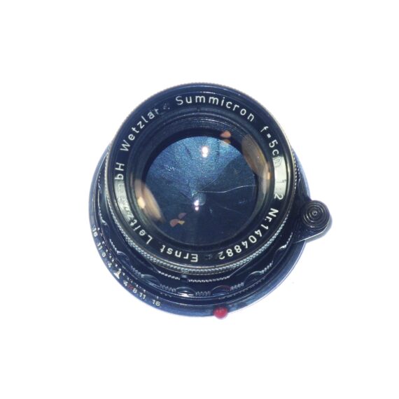 Leica M2 Original Black Paint & Leica 50/2 Summicron black paint lens / Nice set- rare - combo / Call for price