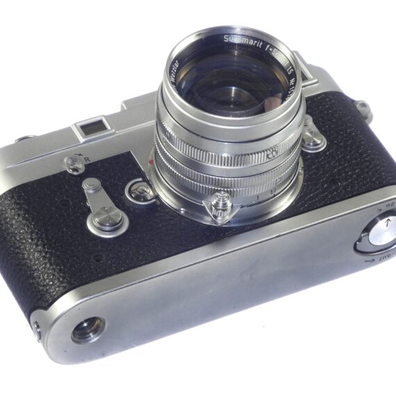 Leica M3 single Stroke (1961) camera sold with Leica 50/1,5 Summarit this set was just fully overhauled Ex+/Ex++ Free Shipping