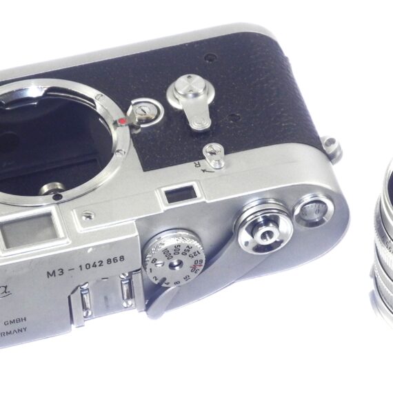 Leica M3 single Stroke (1961) camera sold with Leica 50/1,5 Summarit this set was just fully overhauled Ex+/Ex++ Free Shipping